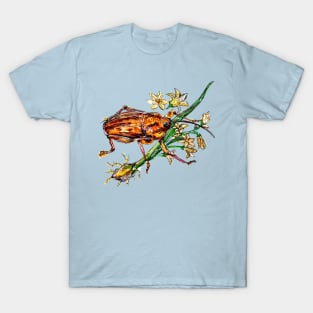 Weevil and Lily: Field Guide Portrait T-Shirt